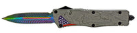 Liberty 3D Embossed OTF 3 blade styles choose from #22
