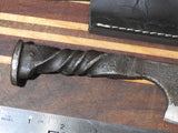 Hand Forged Hand Made Old-School Blacksmith Hatchet  NOT Damascus #10-24