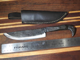 Hand Forged Hand Made Old-School Blacksmith Knife #11  NOT Damascus #11-24