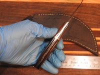 Hand Forged Damascus Collectors Custom Karambit Knife. 14-24