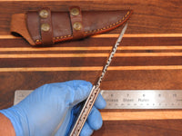 Hand Forged Hand Made Custom Victorian Era Damascus Knife #3-24