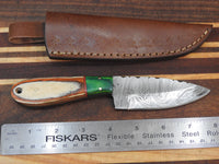 Hand Forged Hand Made Damascus Skinner Knife #34-24
