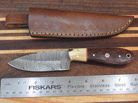 Hand Forged Hand Made Damascus Skinner Knife #35-24