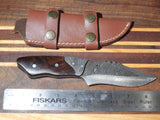 Hand Forged Hand Made Custom Damascus Skinner Knife #5-24