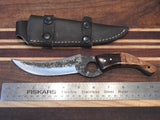 Hand Forged Handmade  Old School Blacksmith Skinner Knife #5636