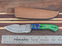 Handmade Hand Forged Custom Damascus Skinner Knife. #5685