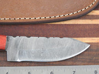 Handmade Hand Forged Custom Damascus Skinner Knife. #5695