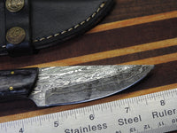Hand Forged Damascus Custom All Purpose Knife. D104