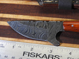 Hand Forged Damascus Sportsman's Hunting Knife. D108