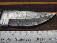 Handmade Hand Forged Damascus Multi-Purpose Knife Big Hand Bolsters. D129