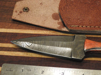 Hand Forged Hand Made Damascus Gothic Dagger . D135