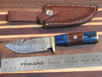 Hand Forged Damascus All Purpose Sportsman Knife. D150