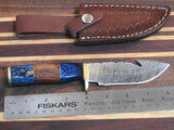 Hand Forged Damascus All Purpose Sportsman Knife. D150