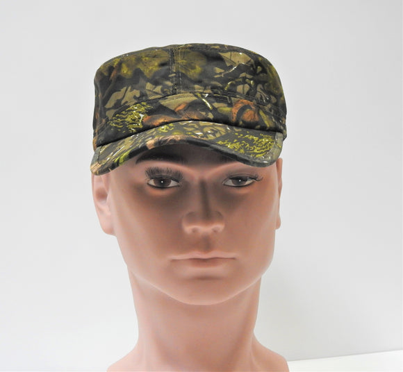 Cadet Hat Classic Military Style Hardwood Camo