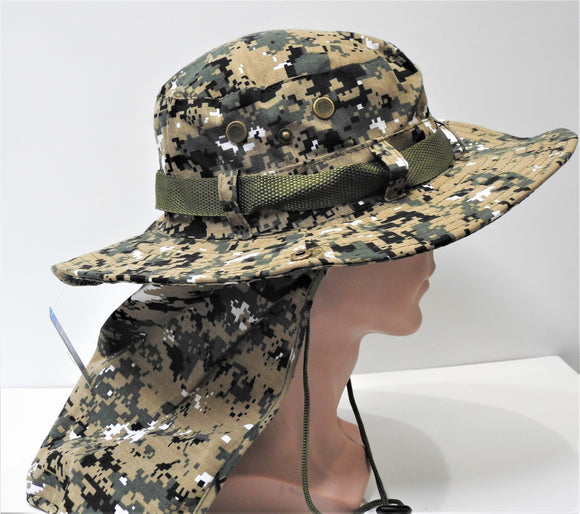 Boonie Hat Perfect For Hiking Fishing & Hunting Etc. Digital Camo